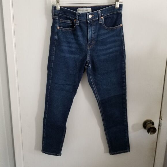 Topshop ankle skinny high rise Jean's - Picture 1 of 4